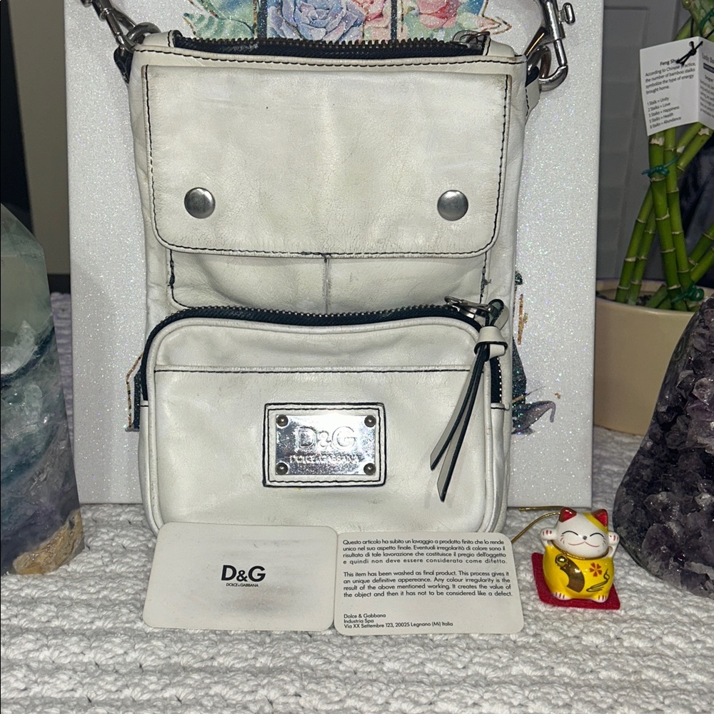 Dolce & Gabbana (D&G) crossbody messenger bag